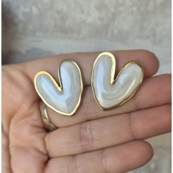 Pendientes corazón
