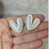 Pendientes corazón